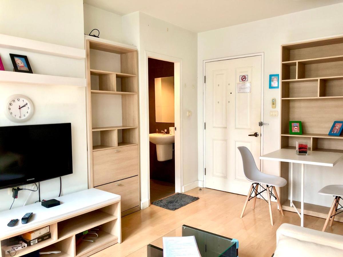 1Br Condo 5 Min To Bts 1000Mbps Fiber Wi-Fi Bangkok Extérieur photo