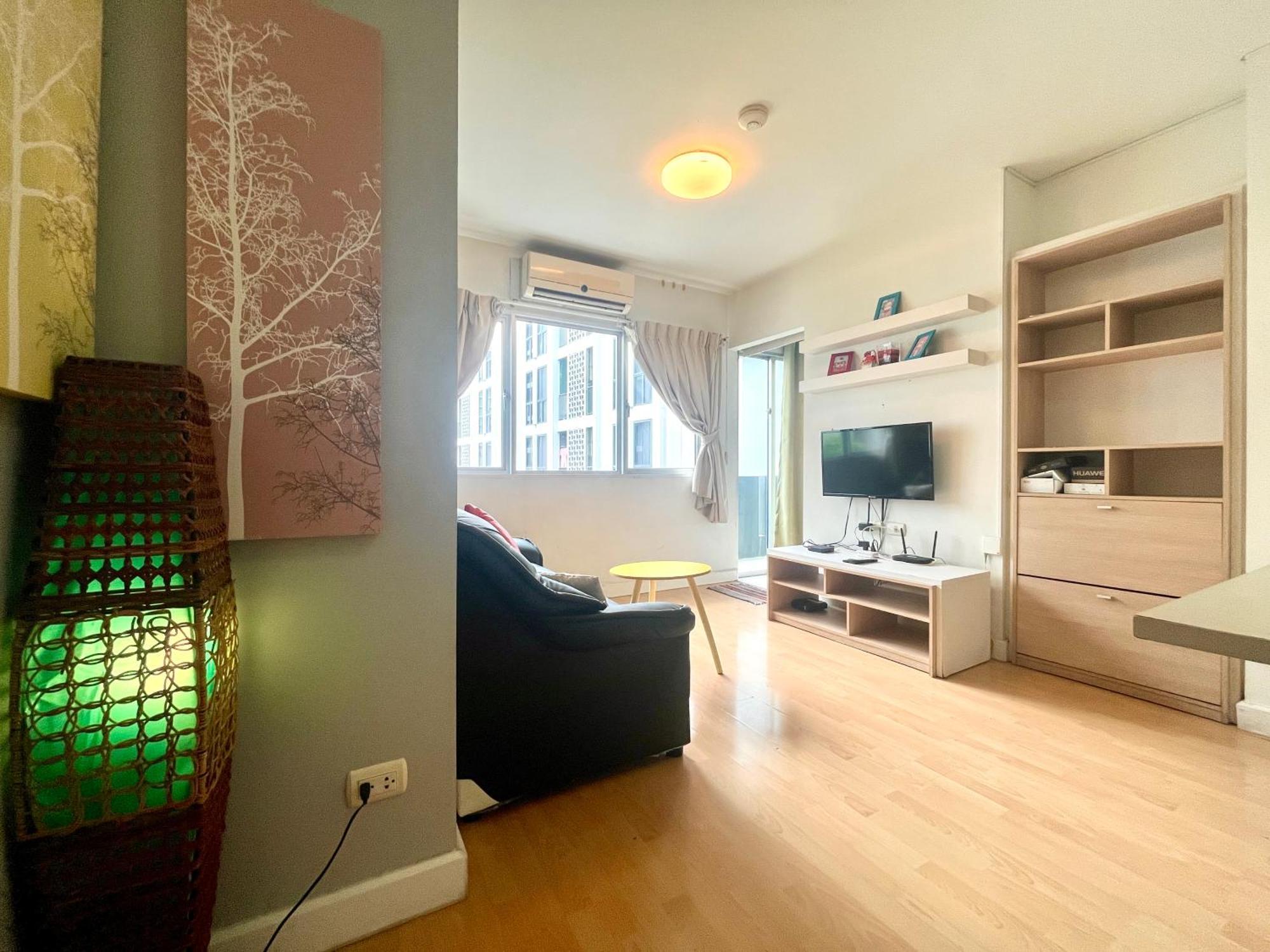 1Br Condo 5 Min To Bts 1000Mbps Fiber Wi-Fi Bangkok Extérieur photo